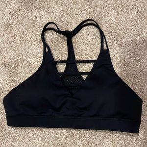 Zyia black grid bra size XL